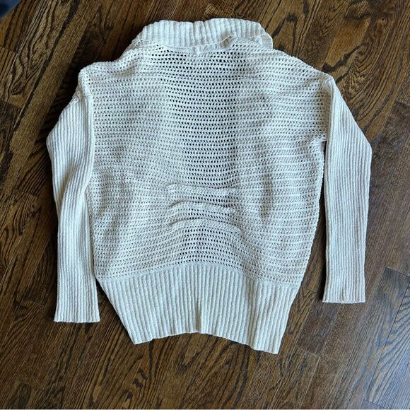 Feel The Piece Knitted Open Sweater Cardigan Size M/L - Picture 2 of 5